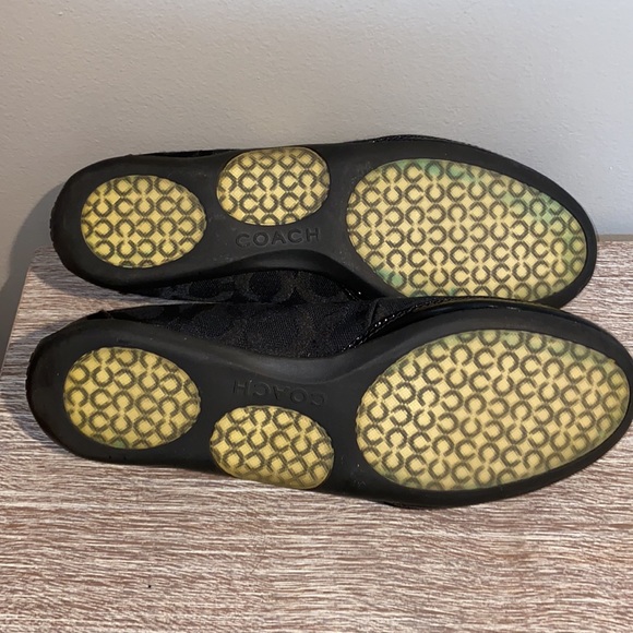COACH Black shoes Size 8 - Picture 6 of 7